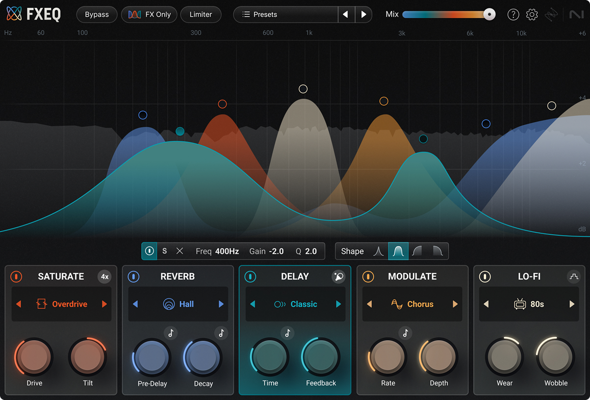 iZotope FXEQ - Creative  EQ  Effects (Latest Version)